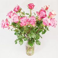 Букет из розовых роз Настроение