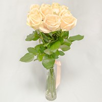 Bouquet of peach roses Unexpected Meeting - view more
