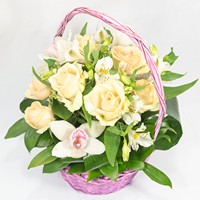 Bouquet Flower Basket - view more