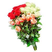 Bouquet of roses Bright Fiesta