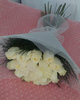 Фото 1. Доставка букета белых роз в Кемер, Турция. florist.com.ua