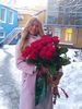 Photo 2. Bouquet of 29 long red roses delivered in Dnepr, Ukraine