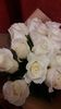 Фото 3. Букет белых роз доставленный службой florist.com.ua в Донецк, Украина