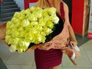 Фото 3. Доставка букета из 51 белой розы в Винницу, Украина. florist.com.ua